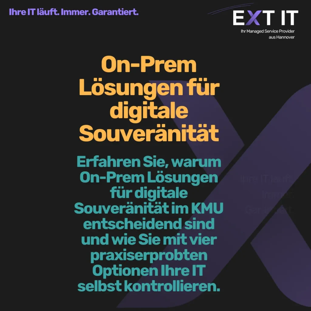 On-Prem Lösungen für digitale Souveränität