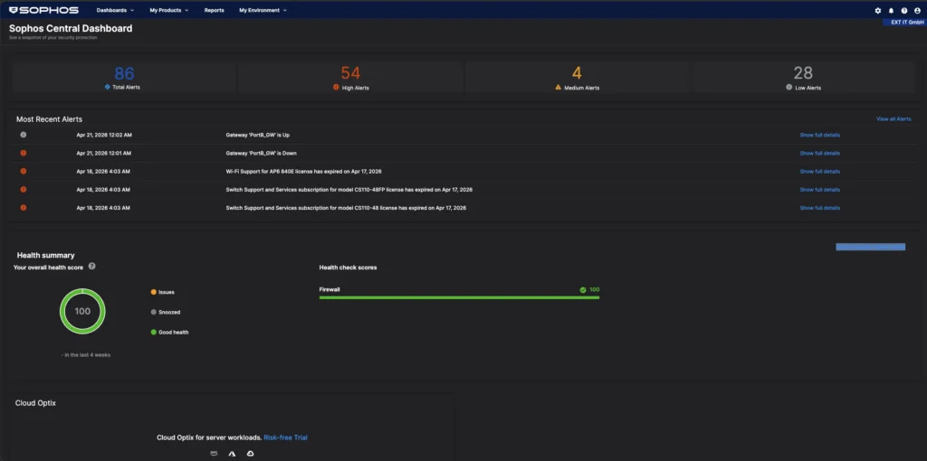 Managed Service Firewall